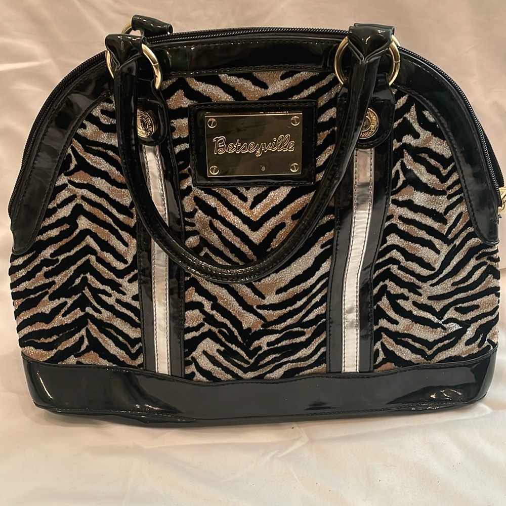 Vintage Betsy Johnson Leopard Bag